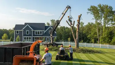 Professional lawn care and tree service in West Palm Beach FL by Chop Chop Tree experts
