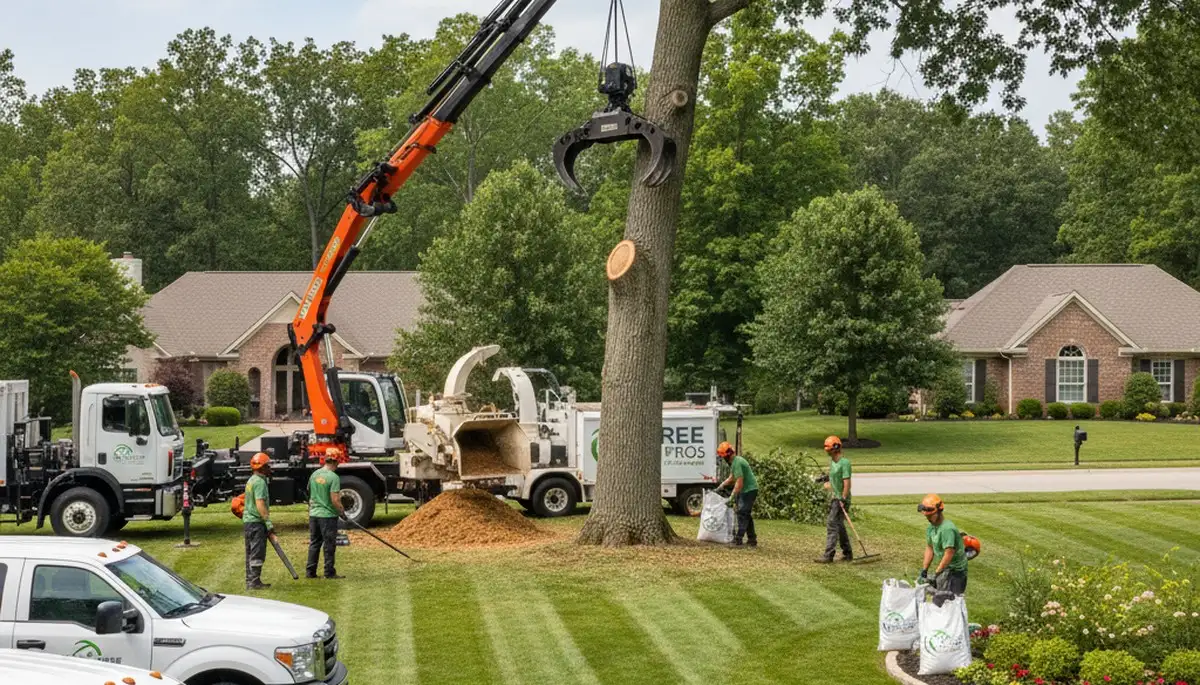 Professional lawn care and tree removal in West Palm Beach FL by Chop Chop Tree experts