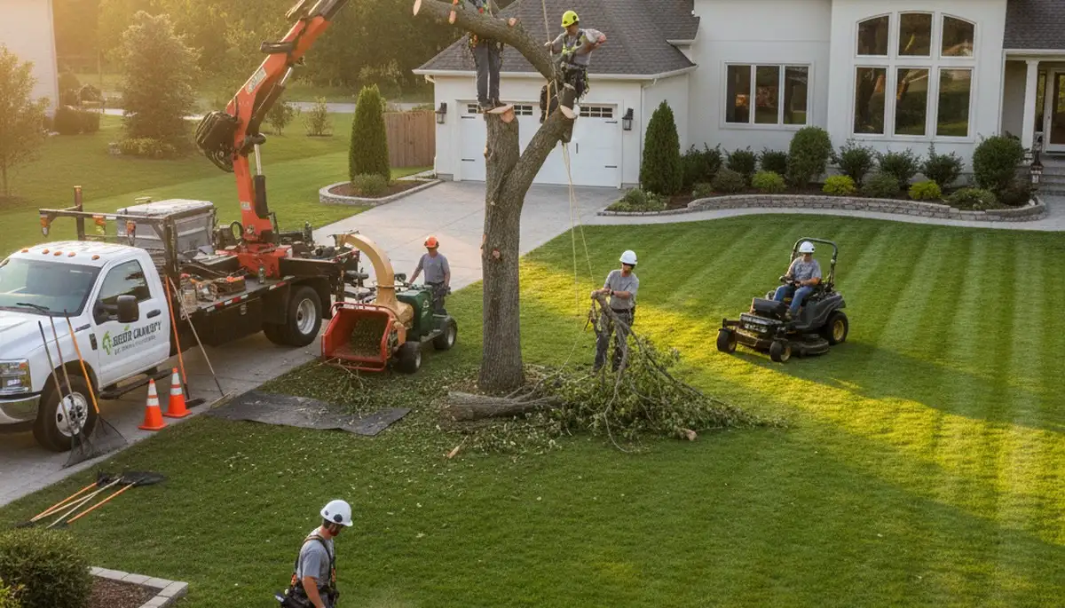 Professional lawn care and tree removal in West Palm Beach FL for healthy, green coastal lawns