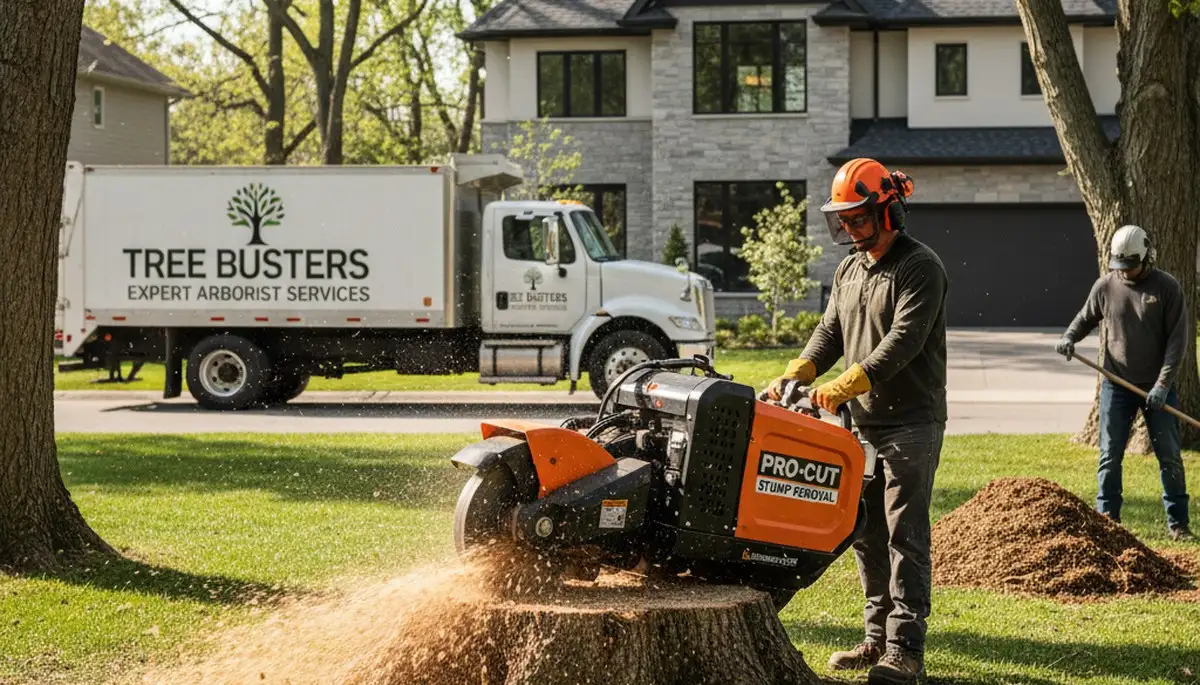 Professional stump removal service in West Palm Beach FL by Chop Chop Tree experts